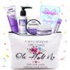 Gifts for Women Best Friends Gifts Travel Size Toiletries Kit Self Care Gifts for Sister Friends,Mom, Teacher,Grandma Lavender Gifts for Her Birthday Christmas view 1