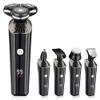BUZZNN Electric Razor for Men, 4 in 1 Rotary Razors, Waterproof Rechargeable Mens Rotary Shavers, Beard Nose Trimmer, Cordless Shaver, Wet/Dry Rotary Shaver, Black view 1