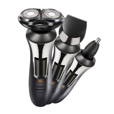 BUZZNN Electric Razor for Men, Mens Electric Razors Beard Shavers for Men, 3 in 1 Shavers Nose Sideburn Trimmer Beard Trimmer Cordless Rechargeable