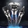 BUZZNN Electric Razor for Men, Mens Electric Razors Beard Shavers for Men, 3 in 1 Shavers Nose Sideburn Trimmer Beard Trimmer Cordless Rechargeable view 2
