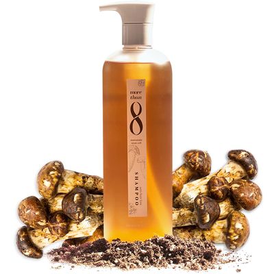 Morethan8 Anti Hair Loss Shampoo with Matsutake Stem Cell Extract - 480ml Hair Thickening Formula for Thinning Hair, Promotes Growth, Suitable for All Hair Types and Colors
