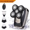 BUZZNN Electric Shaver for Men, 5-in-1 Electric Razor for Men, Cordless Bald Head Shaver, Waterproof Rotary Shaver Grooming Kit, Nose Hair Trimmer view 2