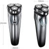 BUZZNN Electric Razor for Men, Cordless Electric Shaver, Mens Rotary Shavers, Rechargeable Wet & Dry Shaver with Pop-up Trimmer, Beard Trimmer view 2