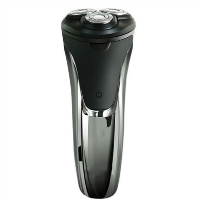 BUZZNN Electric Razor for Men, Electric Rotary Shaver, Washable Shaving Head, Electric Shavers with Pop-up Sideburn Trimmer, USB Rechargeable, Black