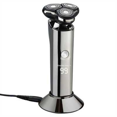 BUZZNN Electric Razor for Men, Electric Shavers, Rechargeable Electric Rotary Shaver, Wet/Dry Mens Shaver, Washable Shaving Head, LED Display