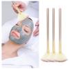 Beaupretty 3pcs Fan Makeup Brush Highlighter and Powder Applicator for Cheekbones and Contours Soft Fibers for Daily and for Teen Girls and Festivals view 4