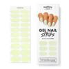 MOYOU LONDON Semi Cured Gel Nail Strips - 20 Pcs. Waterproof Gel Nail Wraps, Cures in Sunlight or UV/LED Lamp, Lasts Up to 2+ Weeks, Stretchable, Easy to Apply & Remove, Vegan & Cruelty-Free view 1