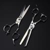 Professional Hair Cutting Shears, 6 Inch Professional Japan 440c 9cr13 Steel Upscale Hair Scissors Cutting Barber Haircut Thinning Shears Hairdresser Scissors (Color : Set) view 1