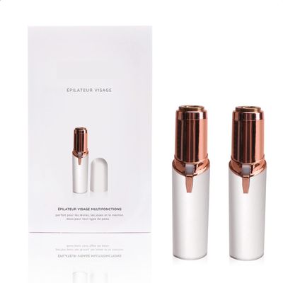 Fast Face Epilator x2 - Easy and Painless - Real Skin Care Epilator [Electric Epilator for Women]