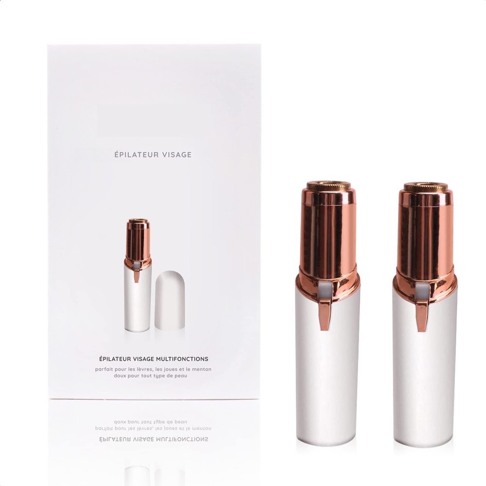 Fast Face Epilator x2 - Easy and Painless - Real Skin Care Epilator [Electric Epilator for Women]