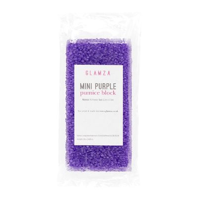GLAMZA Mini Purple Pumice Block