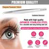 Isolation Tweezer Eyelash Extension Curved Degree Tweezers for Isolation  14cm Japanese Stainless Steel, Best for Individual Isolation & Classic Lashes Eyelash Twisers (Silver Pantone) view 4