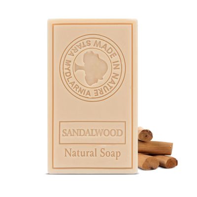 BRAVO ALFRED Vegan natural solid soap 95g - Face cleanser - body scrub - face scrub - fight against blackheads - skin impurities
