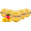 Bubble bath ball 200g x5 made in Poland Stara Mydlarnia Sweet Mango - Bath bomb to moisturize dry skin - perfect for bubble bath and spa view 1
