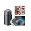 Electric Razor for Men, IPX7 Waterproof Induction Shaver Men's Mini Electric Razor, Rechargeable Shavers for Travel Bathe Use, Portable Wet and Dry Mens Razor,Grey view 1