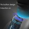 Electric Razor for Men, IPX7 Waterproof Induction Shaver Men's Mini Electric Razor, Rechargeable Shavers for Travel Bathe Use, Portable Wet and Dry Mens Razor,Grey view 2