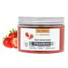 Body scrub 300mL 97.9% natural - Women's exfoliating and moisturizing body scrub, Men's body scrub, Body scrub and leg scrub (Strawberry) view 1