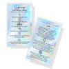Sugaring Hair Removal Aftercare Cards | 50 Pack | Size 2x3.5 inches Business Card Size | Waxing Aftercare Kit Cards | Client Hand Out Wax Post Sugar FAQs Aftercare Faux Holographic Rainbow design view 1