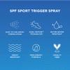 Bondi Sands SPF 50 Sunscreen Sport Trigger Spray | Non-Greasy Sunscreen Spray with Broad Spectrum UVA & UVB Protection | 300 mL, 10.1 Fl. Oz. view 4