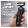 Braun Electric Razor for Men, Waterproof Foil Shaver, Series 7 7075cc, Wet & Dry Shave, with Beard Trimmer, Rechargeable, with Clean & Renew Refill Cartridges, 6 Count view 4