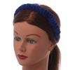 Royal Blue Velour Fabric Flex HeadBand/Head Band view 2