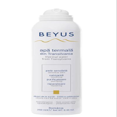 Beyus Transylvania Thermal Water|No Contact with propellant, no Contact with The Outside Environment|Hydrating Soothing Calming|Senzitve Skin Skin Irritations Blemishes|Best Holidays Gift