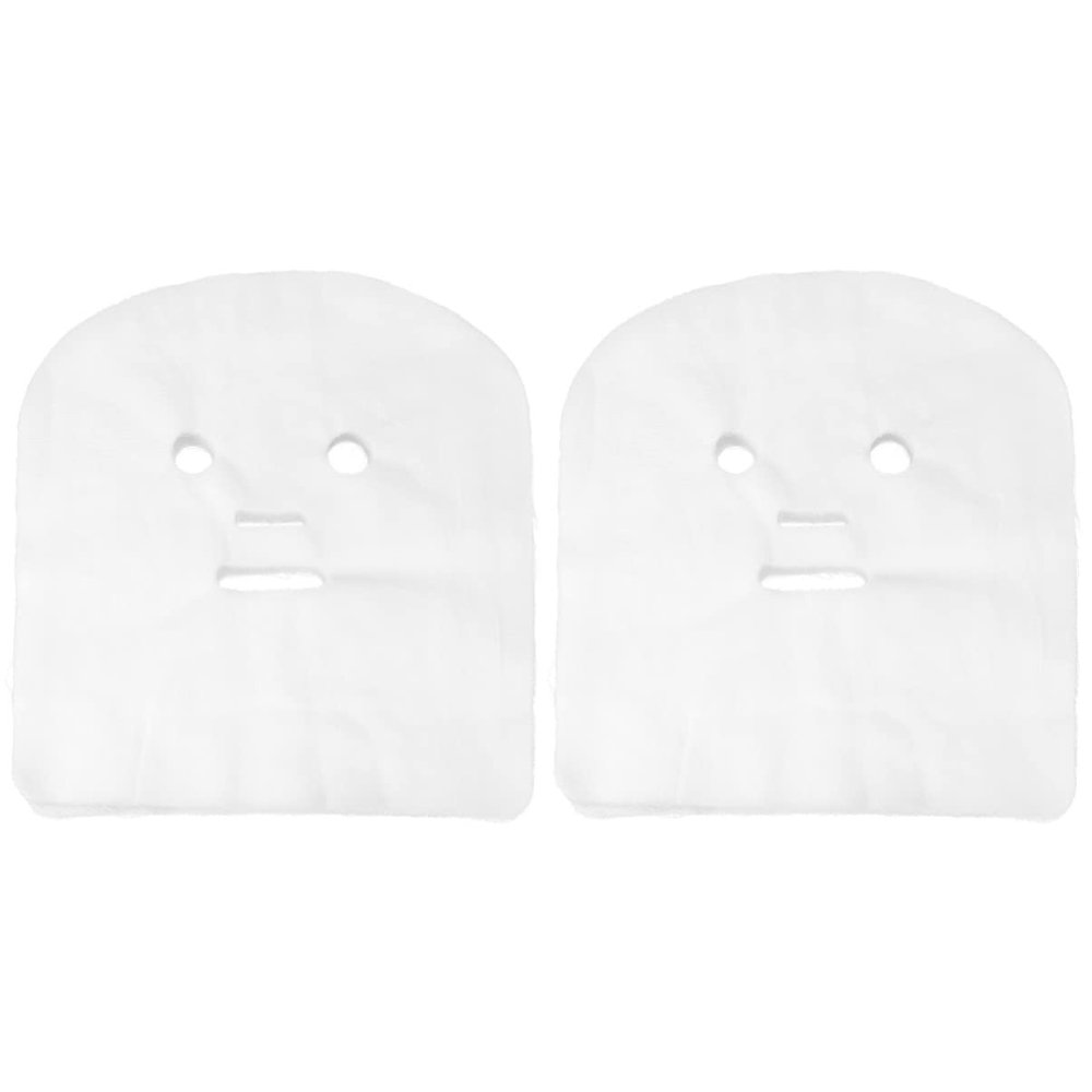 Beaupretty 200pcs Pre-cut Face Gauze Masks Comfortable Sheets Hydrating Peel off Masks