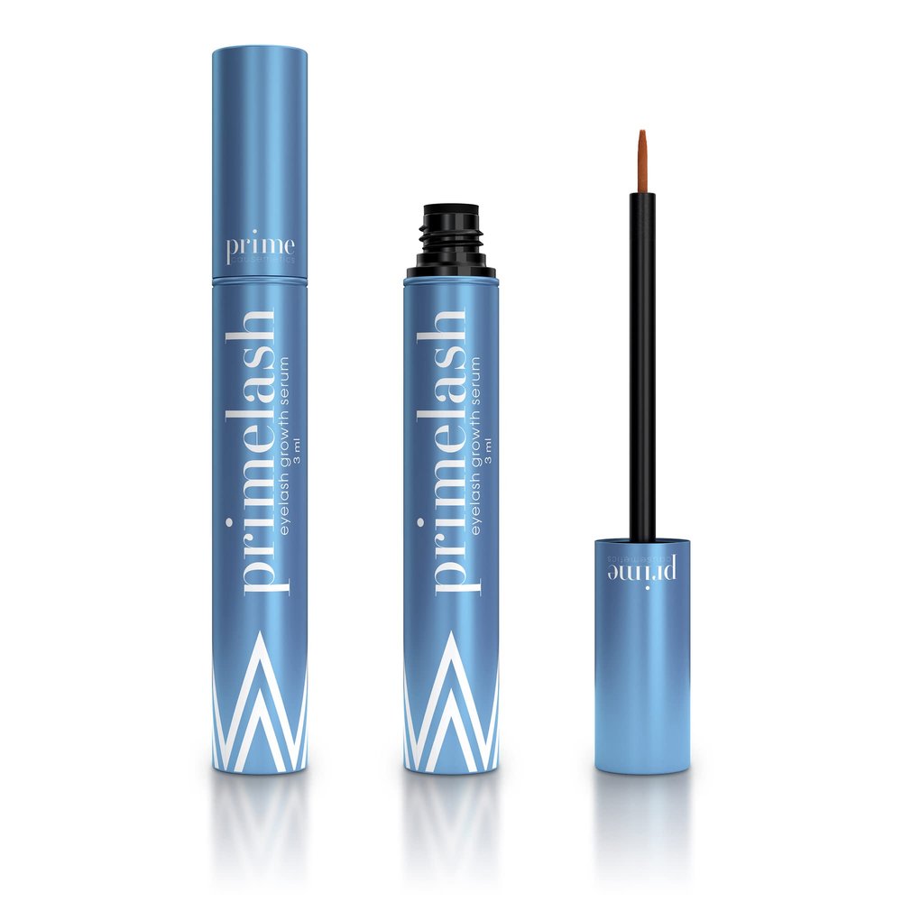 Prime Prometics PrimeLash Growth Serum for Women Over 50  Grow More Lashes  Thick, Strong, Lifted  in 1 Swipe a Night, Vitamin Infused, For Sensitive Eyes