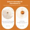 Beavorty 4pcs Bath Loofah Soft Mesh Exfoliating Shower Sponge for Gentle Skin Massage and Deep Cleaning for Home Use Beige view 3