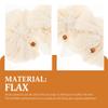 Beavorty 4pcs Bath Loofah Soft Mesh Exfoliating Shower Sponge for Gentle Skin Massage and Deep Cleaning for Home Use Beige view 4