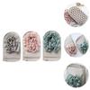 Zerodeko 3pcs Dual-Sided Exfoliating Bath Scrubber Mitts Shower Sponge Brush for Deep Cleaning Soft Easy Production for Home Use Light view 4