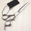 Professional Hair Cutting Shears, 6 Inch Professional Japan 440c Steel Gem Dragon Handle Hair Scissors Cutting Barber Haircut Thinning Shears Hairdresser Scissors (Color : Cutting scissor) view 1