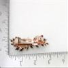 Faship Multicolors AB Rhinestone Crystal Small Floral Hair Barrette Clip view 4