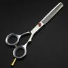 Professional Hair Cutting Shears, 5.5 Inch Professional Japan 440c Steel Red Gem Hair Scissors Cutting Barber Tools Haircut Thinning Shears Hairdresser Scissors (Color : Thinning scissor) view 1