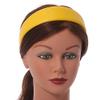 Banana Yellow Wide Chunky PU Leather, Faux Leather Hair Band/HeadBand/Alice Band view 2