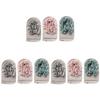Cabilock 9 Pcs Double Sided Bath Towel Exfoliator Remover Gloves Kids Bath Gloves Mesh Pouf Shower Ball Gloves for Cleaning Body Scrub Gloves Back Skin Care Pe Material Rub Mud view 1