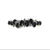 Faship Gorgeous Black Premium Rhinestone Crystal Floral Small Hair Barrette Clip view 1