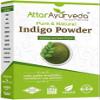 SJH Attar Ayurveda Indigo Powder for Black Hair (200 Grams) view 1