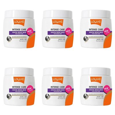 KHAOKHO LOLANE Intense Care Keratin Repair Mask 7.05 oz. (Pack of 6)