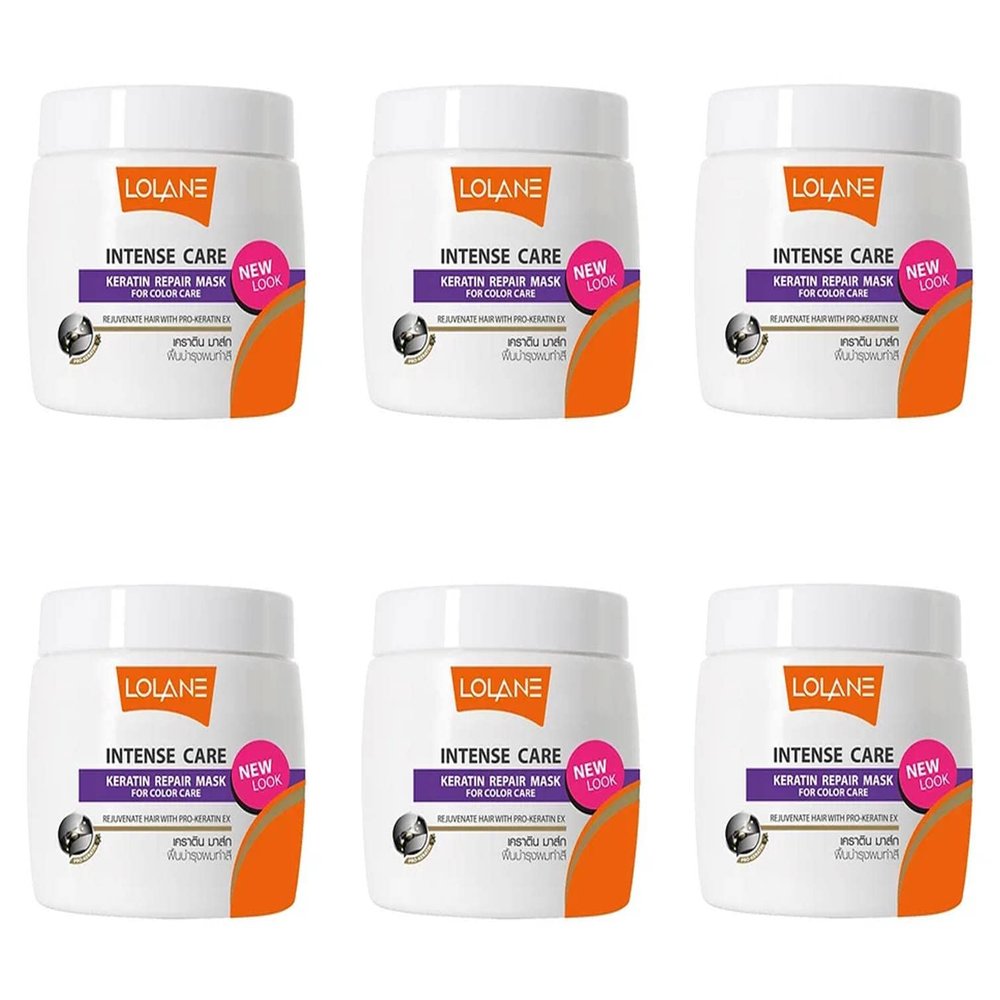KHAOKHO LOLANE Intense Care Keratin Repair Mask 7.05 oz. (Pack of 6)