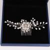 KALLORY Hair Comb Handmade Wedding Headdress for Women Chic Party Accessories for Brides and Special Occasions Unique Bridal Hair Comb Distinctive Craftsmanship view 3