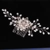 KALLORY Hair Comb Handmade Wedding Headdress for Women Chic Party Accessories for Brides and Special Occasions Unique Bridal Hair Comb Distinctive Craftsmanship view 4