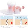 Misforu Face Foam Maker 2 PCS Facial Cleansing Tool Rich Cream Foamer Deep Cleanser Foam Maker Cup Cleansing Foaming Maker for Wash Facial Skin (Pink) view 3