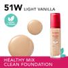 Bourjois Healthy Mix Clean & Vegan Foundation - 51W Light Vanilla view 2