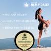 Hemp Daily Intensive Cream | Hemp Cream with Essential Oils | Vegan, Organic Ingredients | 5.0 Ounces (Grapefruit Mint) view 2
