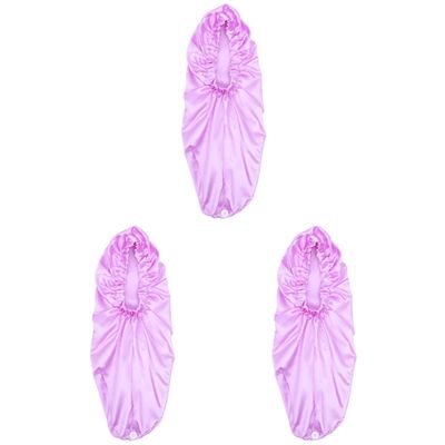 FOMIYES 3pcs Sleep Hair Wrap Satin Sleep Cap Long Bonnet for Braids Hair Cover