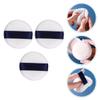 minkissy 9pcs Face Powder Puff Makeup Setting Sponge for Face Fleece Natural Powder Application for Foundation view 4