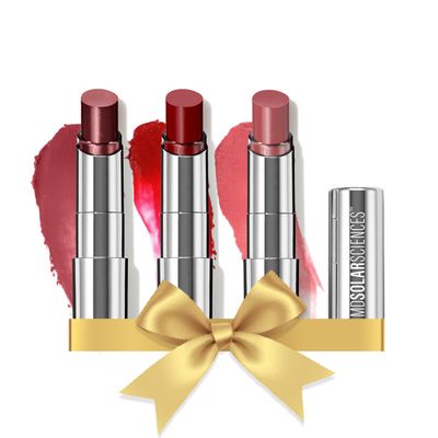 MDSolarSciences The Vivids Hydrating Sheer Lip Balm Trio SPF 30 | Tinted Sunscreen for Lips | Moisturizing Shea Butter, Avocado Oil & Vitamins E & C | Buildable Color, Vegan, Gluten-Free (0.45 Oz)