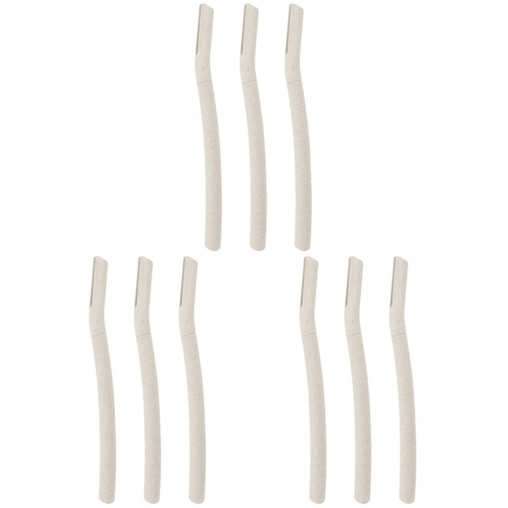 FOMIYES 9pcs Eyebrow Shaper Precision Grooming Tool Kit for Travel Eyebrow Trimmer for -ups Anywhere for Friends Family