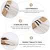 FOMIYES 9pcs Eyebrow Shaper Precision Grooming Tool Kit for Travel Eyebrow Trimmer for -ups Anywhere for Friends Family view 2